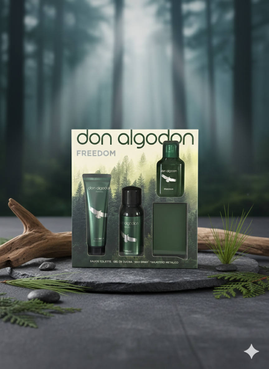 Parfum homme 4 pieces