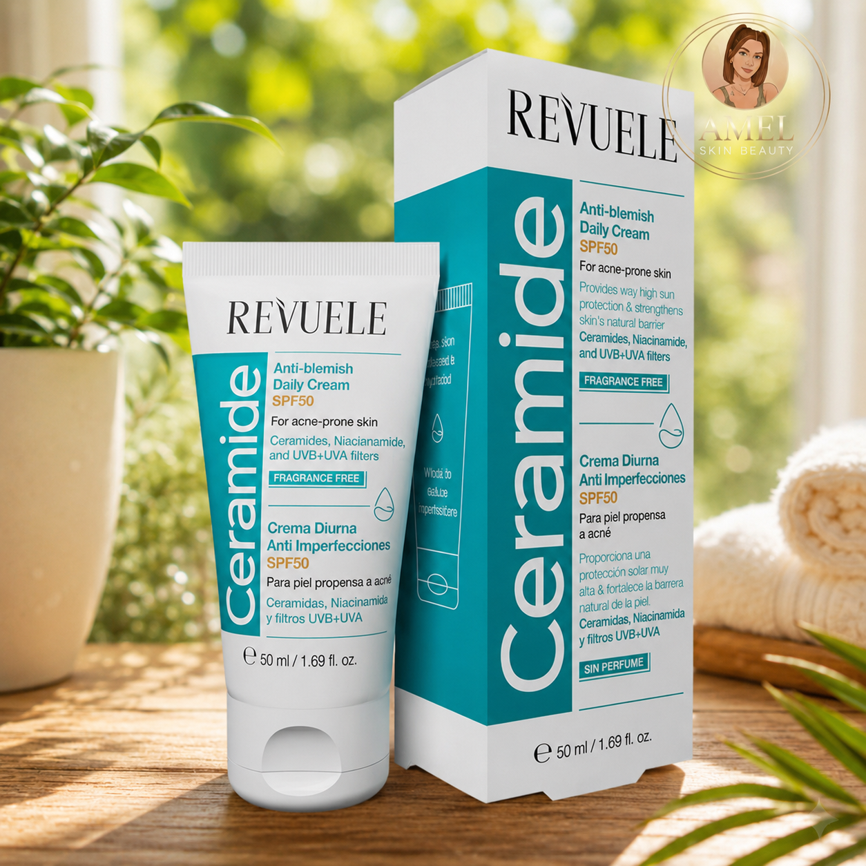 Soin Jour Anti-Acné SPF 50 à la Céramide