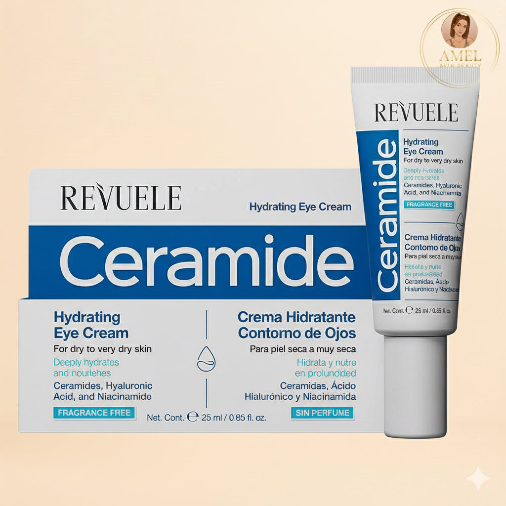 Soin contour des yeux réparateur à la ceramide.