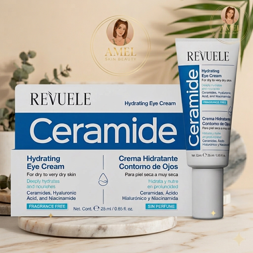 Soin contour des yeux réparateur à la ceramide.