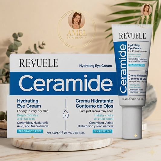 Soin contour des yeux réparateur à la ceramide.