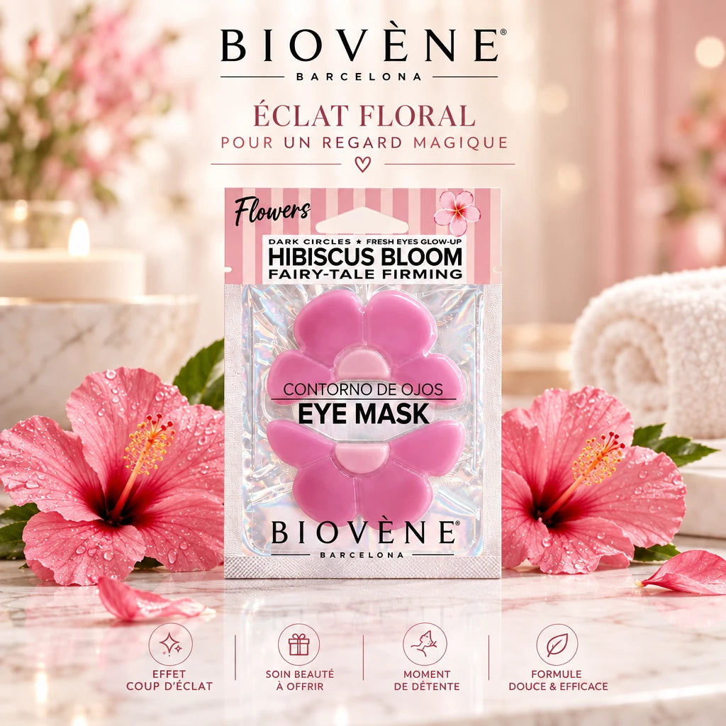 Patchs contour des yeux Hibiscus 🌸