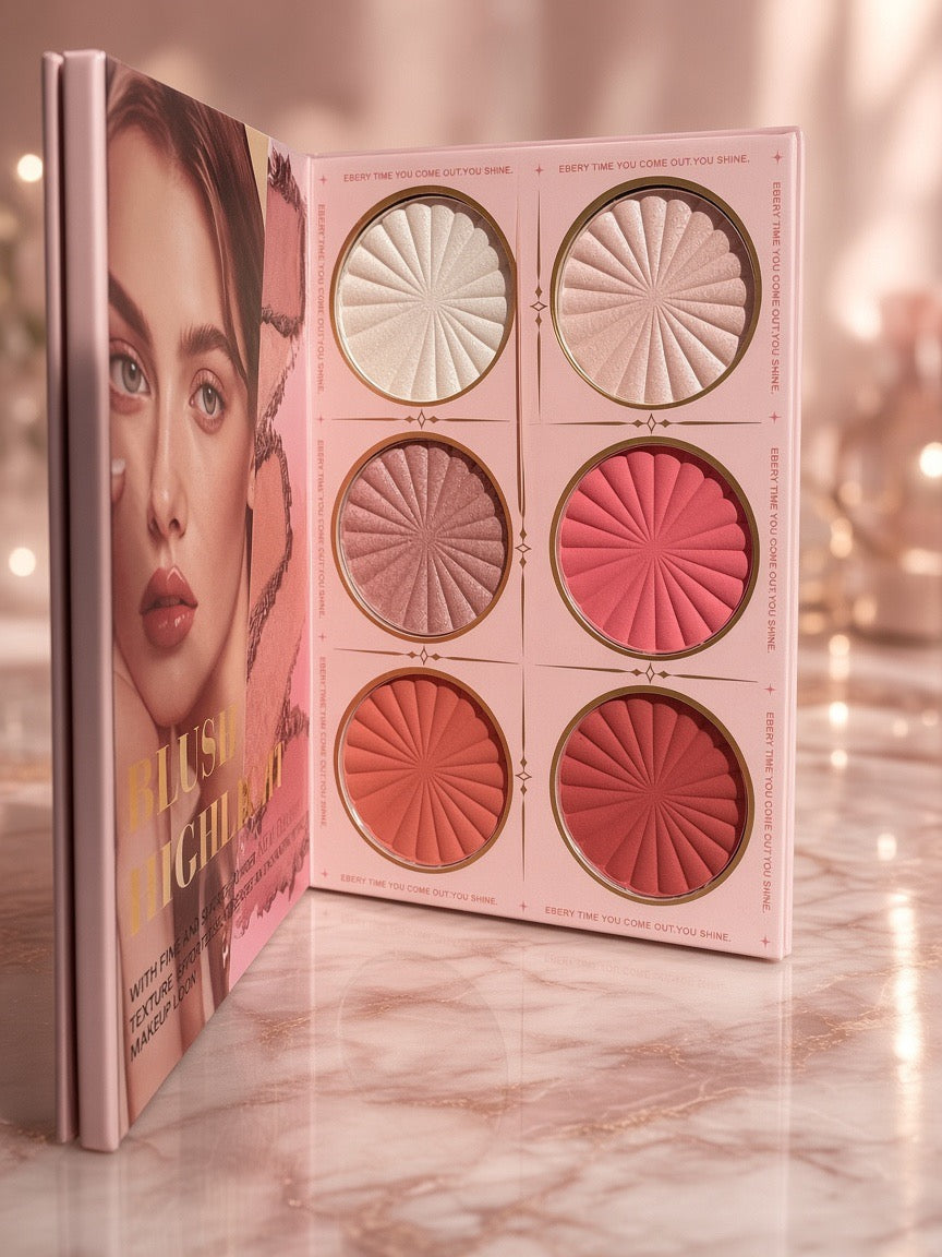 ✨Palette 4 en 1 – Yeux, Teint & Lèvres 👄 💄