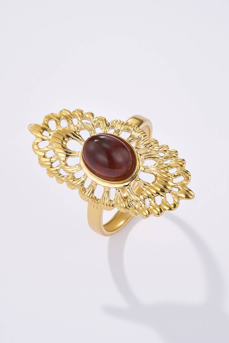 Bague Céleste réglable